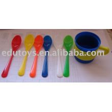 Teaching Aids Toys Educational---cups and spoons